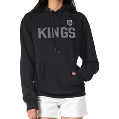 Los Angeles Kings G-III 4Her by Carl Banks Women's Dot Print Pullover Hoodie - Black - NHL
