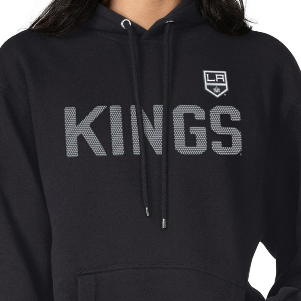 Los Angeles Kings G-III 4Her by Carl Banks Women's Dot Print Pullover Hoodie - Black - NHL