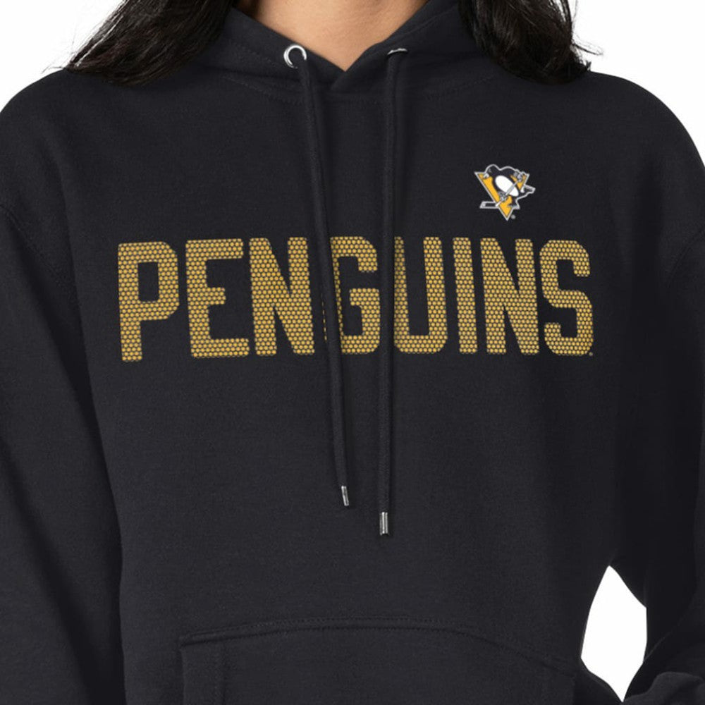 Pittsburgh Penguins G-III 4Her by Carl Banks Women's Dot Print Pullover Hoodie - Black - NHL