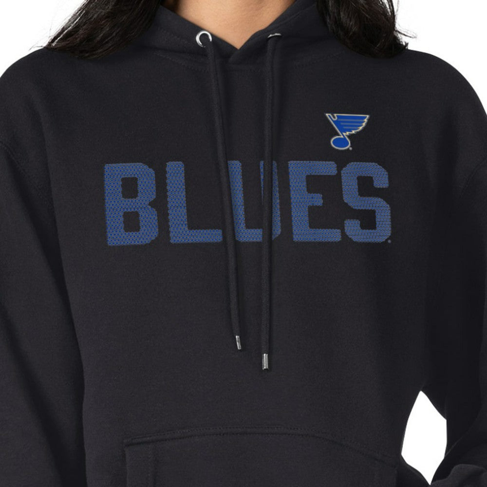 St. Louis Blues G-III 4Her by Carl Banks Women's Dot Print Pullover Hoodie - Black - NHL