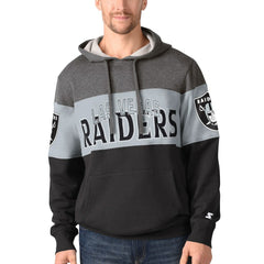 Las Vegas Raiders Starter Extreme Pullover Hoodie Black | NFL