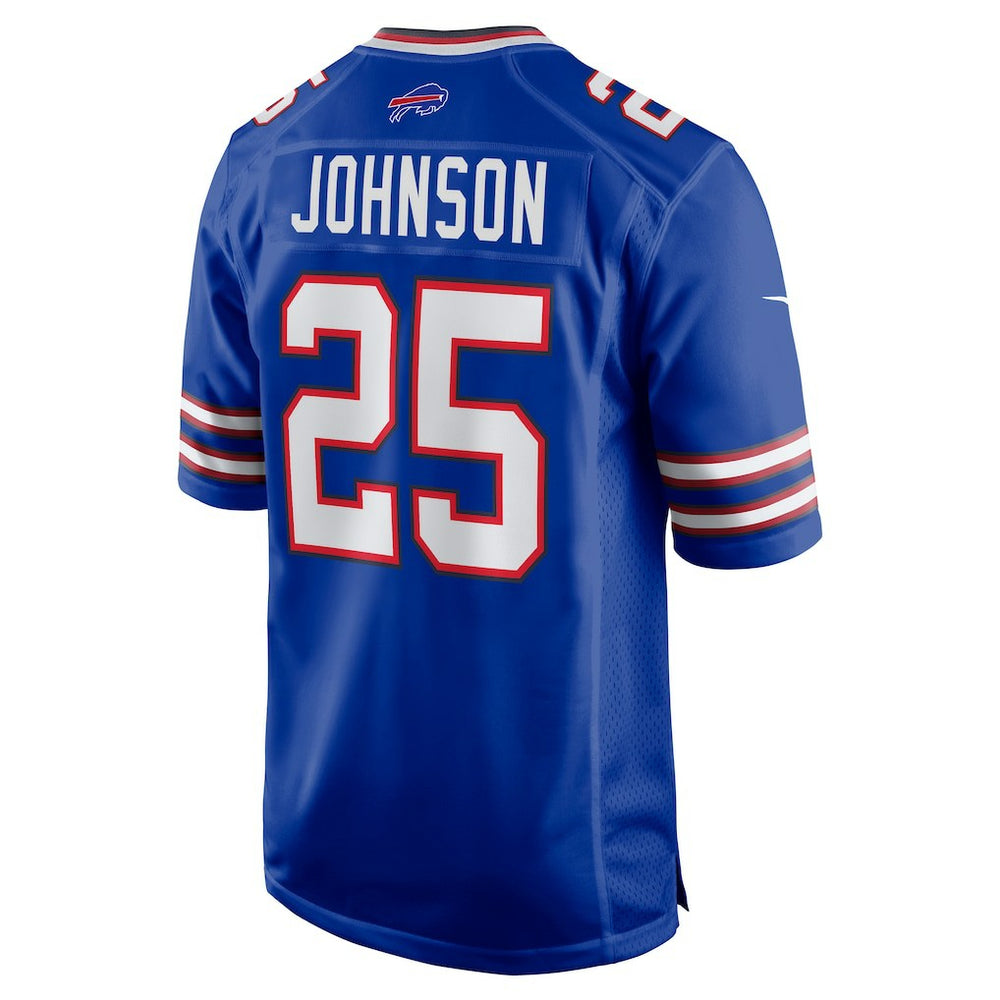 Ty Johnson Buffalo Bills Team Game Jersey Royal | Nike for Sale