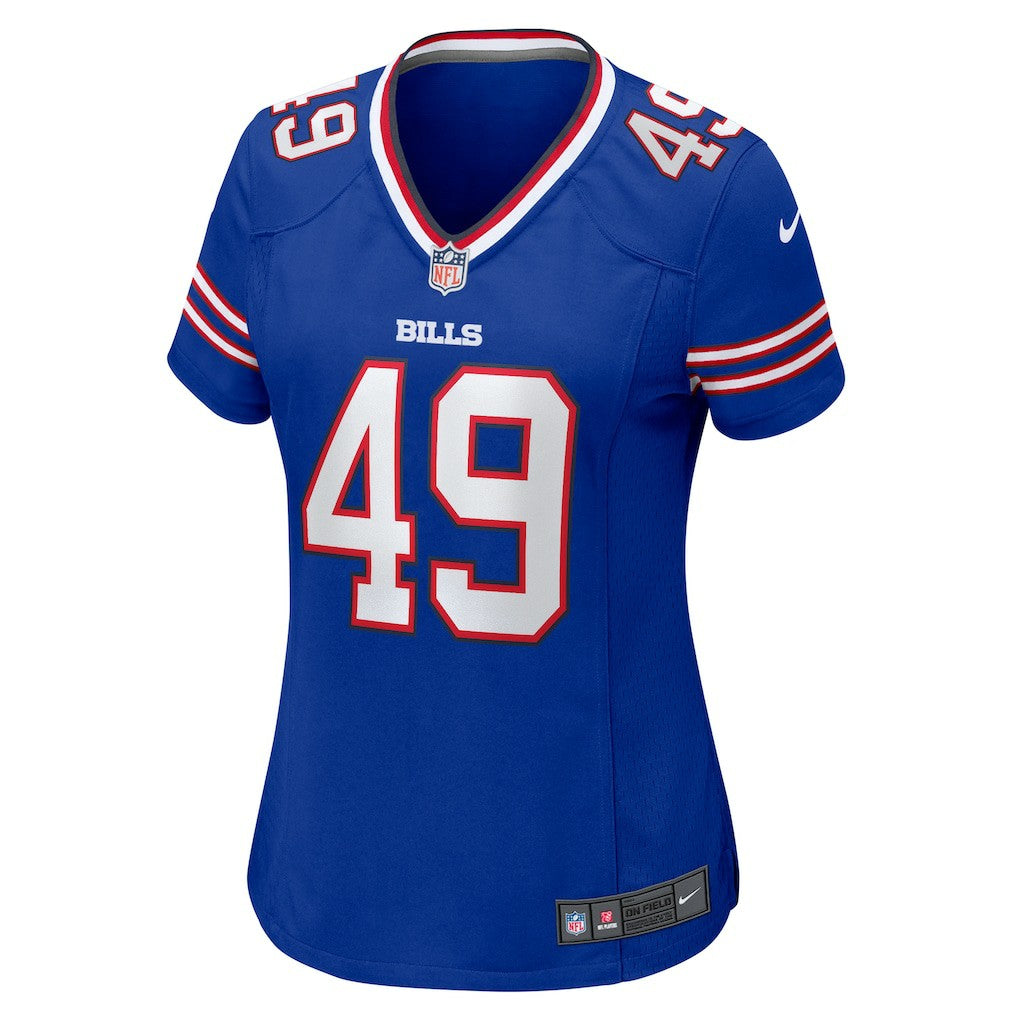 DaShaun White Buffalo Bills Women's Team Game Jersey Royal | Nike for Sale