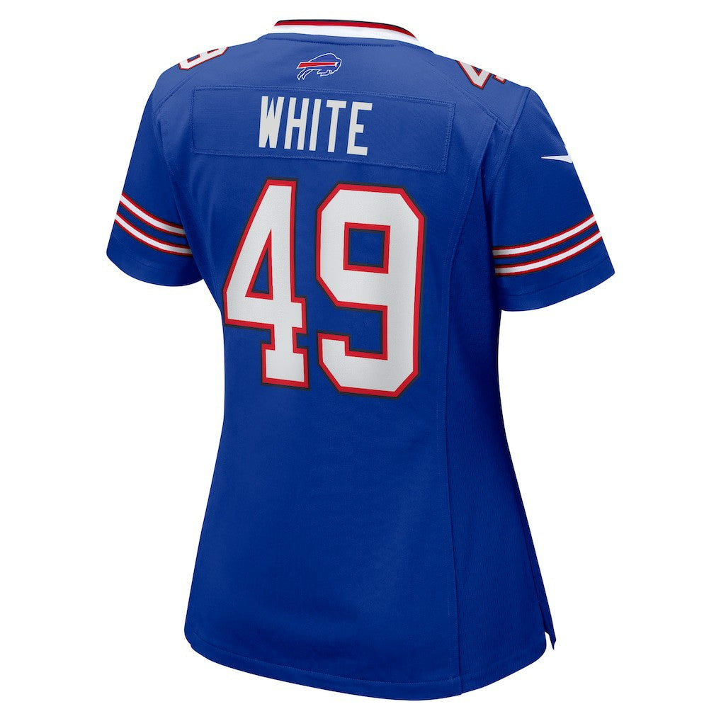 DaShaun White Buffalo Bills Women's Team Game Jersey Royal | Nike for Sale