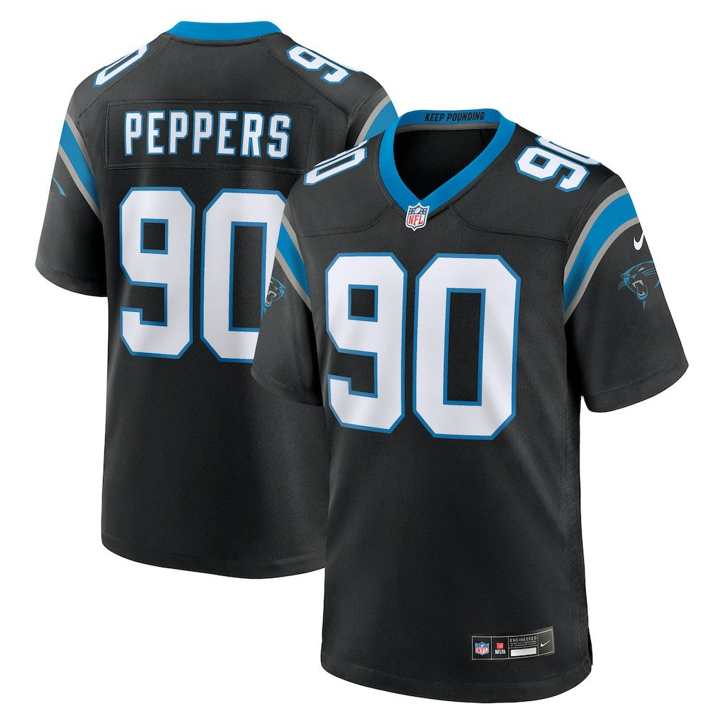 Julius Peppers Carolina Panthers Retired Player Game Jersey Black | Nike for Sale