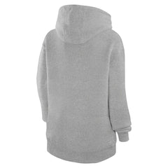 New York Giants Starter Unisex Half Ball Team Fleece Pullover Hoodie Heather Gray | NFL