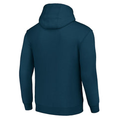Chicago Bears Starter Unisex Color Scratch Fleece Pullover Hoodie Navy | NFL