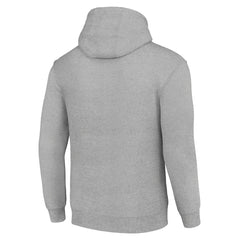 Miami Dolphins Starter Unisex Color Scratch Fleece Pullover Hoodie Heather Gray | NFL