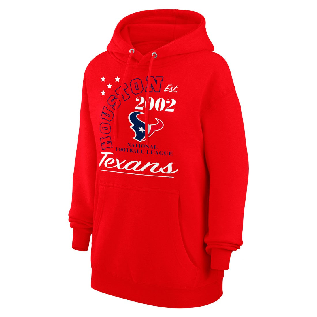 Houston Texans Starter Unisex Arch Team Fleece Pullover Hoodie Red | NFL