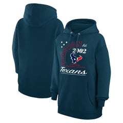 Houston Texans Starter Unisex Arch Team Fleece Pullover Hoodie Navy | NFL