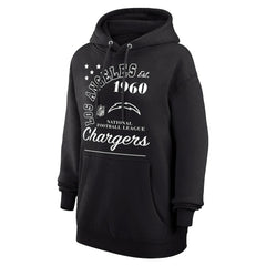 Los Angeles Chargers Starter Unisex Arch Team Fleece Pullover Hoodie Black | NFL