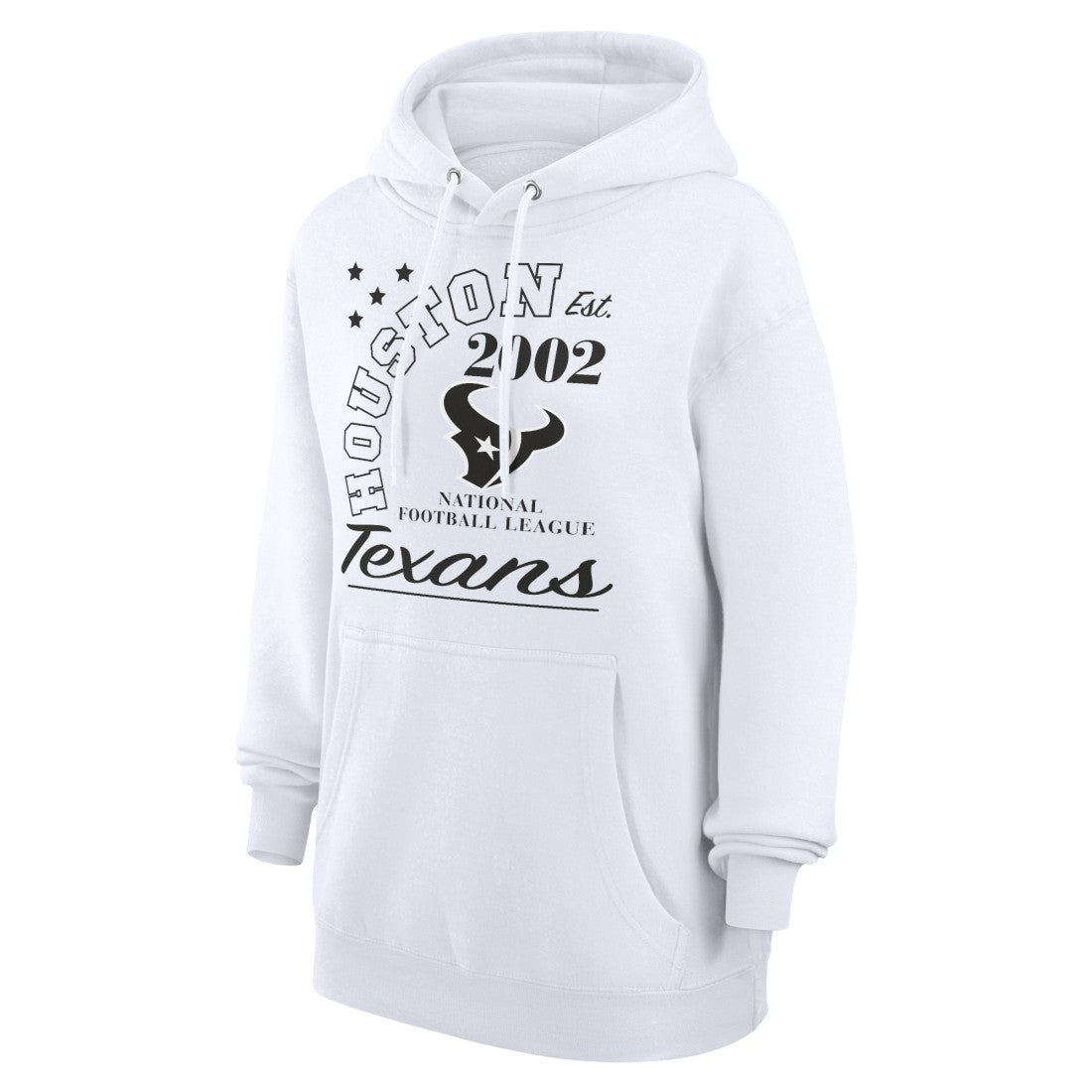 Houston Texans Starter Unisex Arch Team Fleece Pullover Hoodie White | NFL