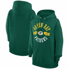 Green Bay Packers G-III 4Her by Carl Banks Women's City Graphic Team Fleece Pullover Hoodie Green | NFL