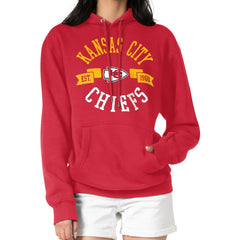 Kansas City Chiefs G-III 4Her by Carl Banks Women's City Graphic Team Fleece Pullover Hoodie Red | NFL