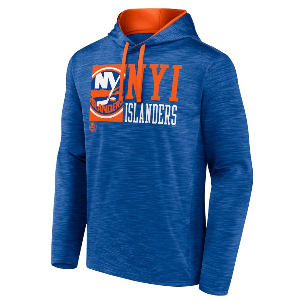 New York Islanders Fanatics Never Quit Pullover Hoodie - Royal - NHL