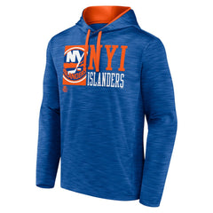 New York Islanders Fanatics Never Quit Pullover Hoodie - Royal - NHL