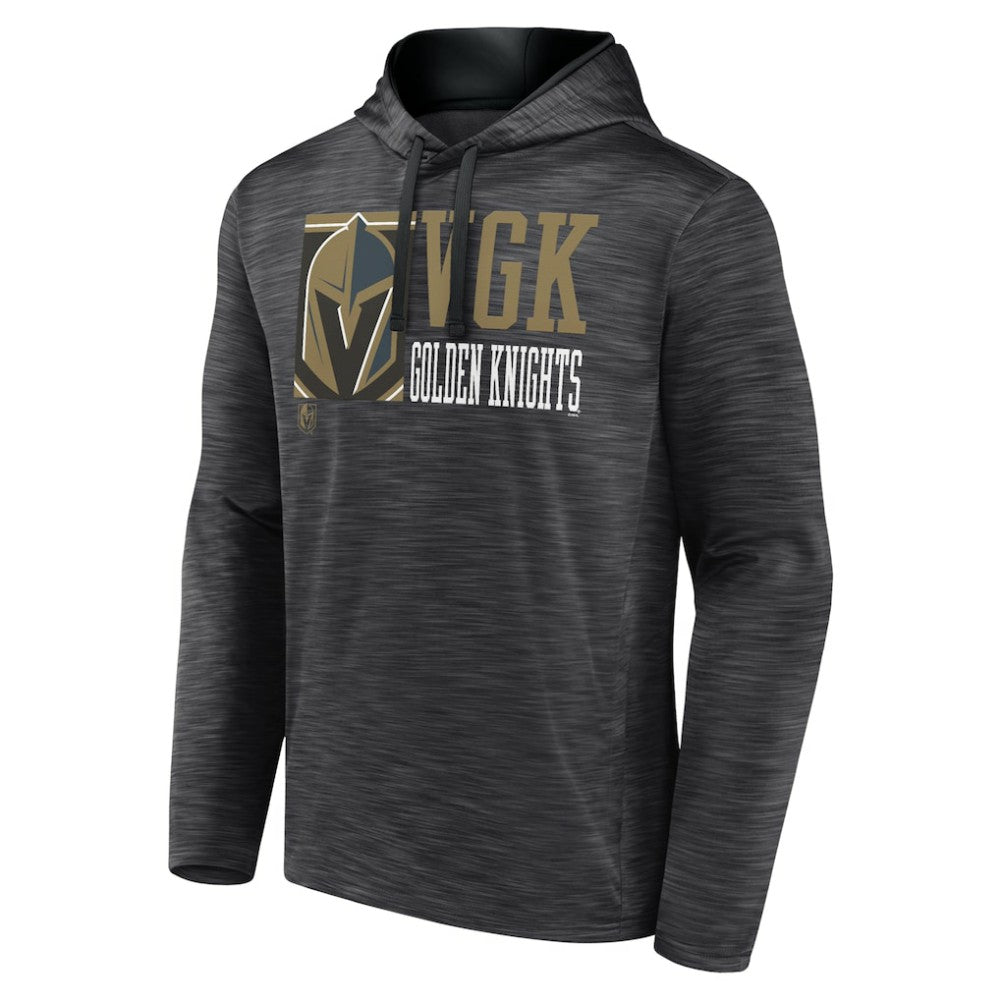 Vegas Golden Knights Fanatics Never Quit Pullover Hoodie - Charcoal - NHL