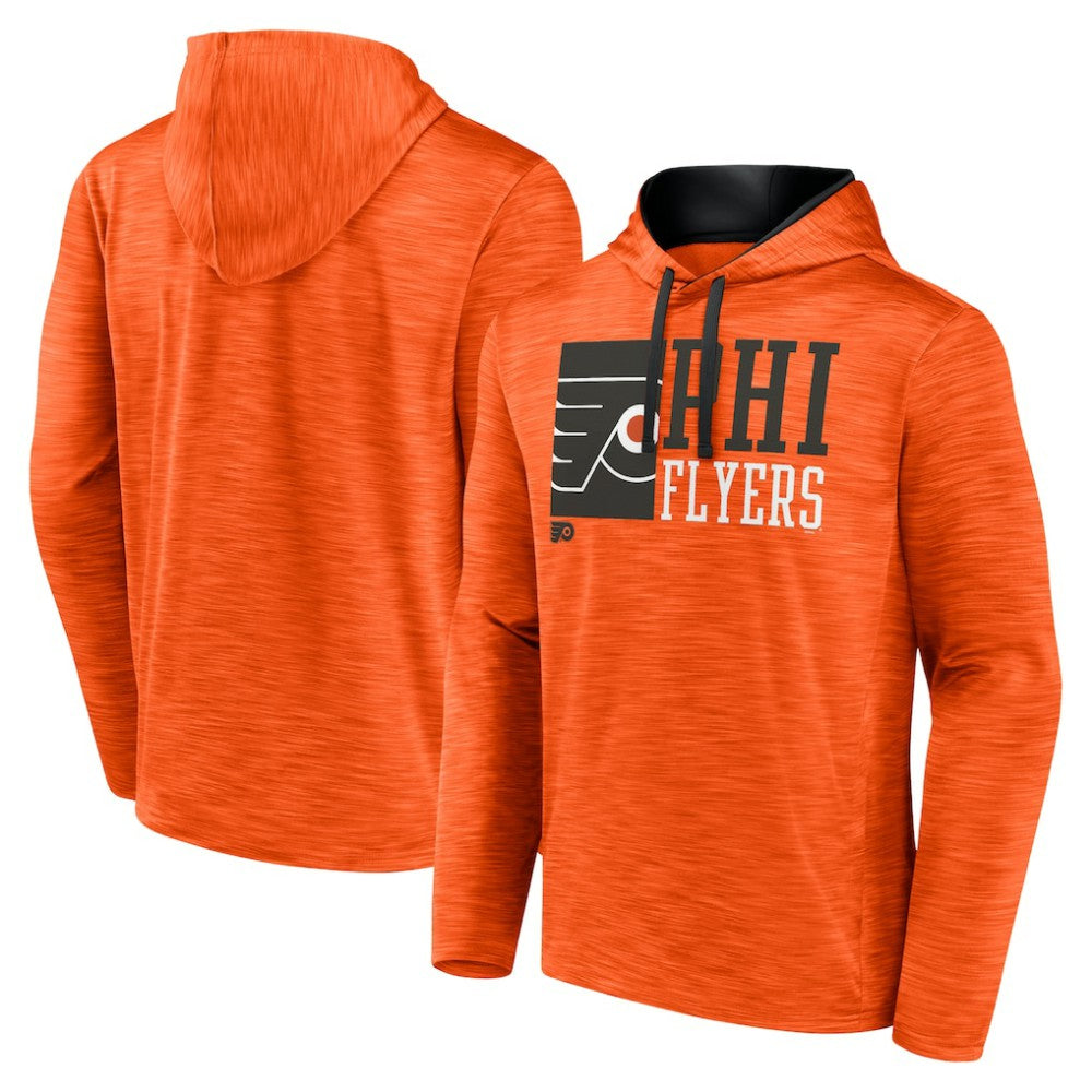 Philadelphia Flyers Fanatics Never Quit Pullover Hoodie - Orange - NHL
