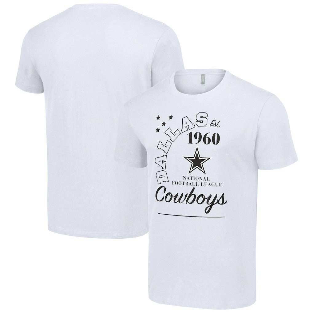 Dallas Cowboys Starter City Arch Team T-Shirt White | NFL