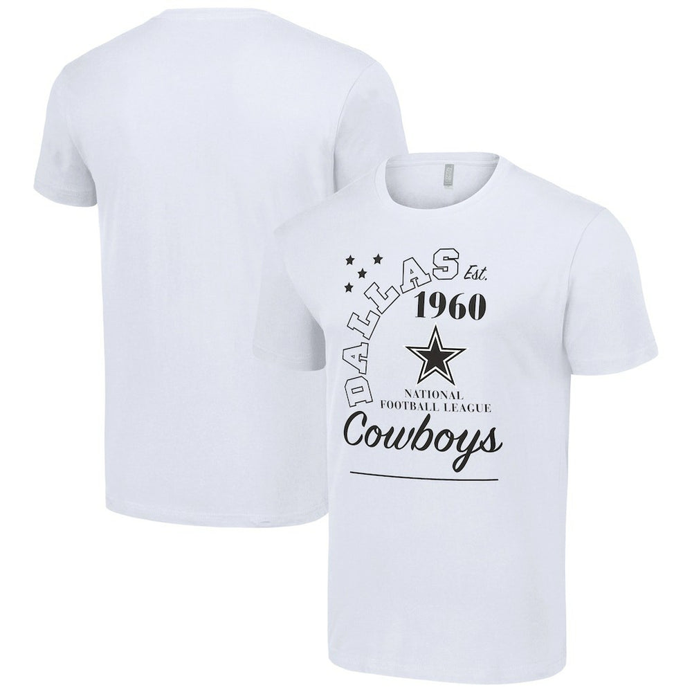 Dallas Cowboys Starter City Arch Team T-Shirt White | NFL