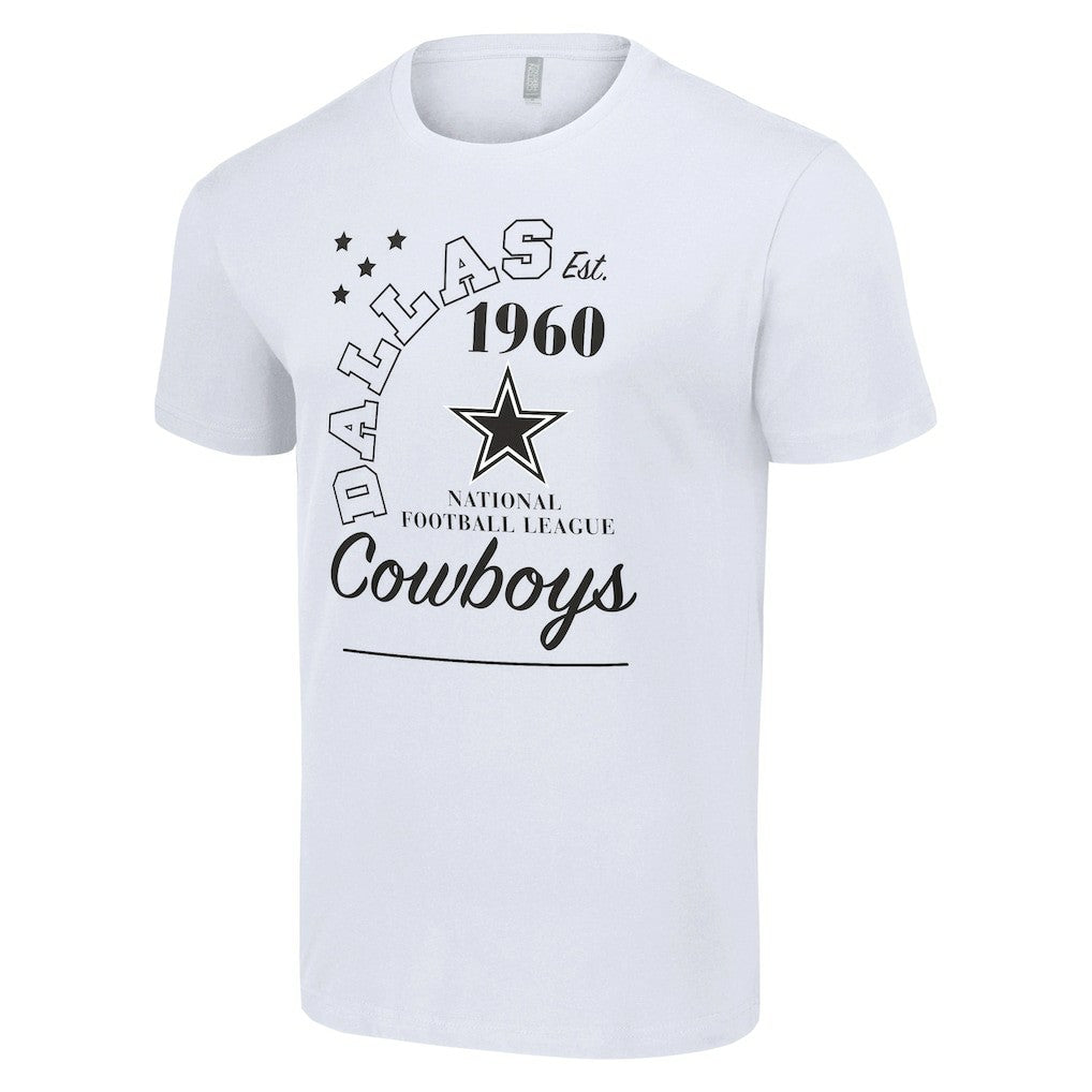 Dallas Cowboys Starter City Arch Team T-Shirt White | NFL