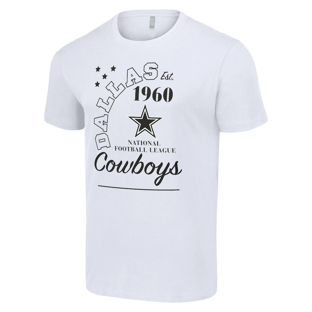 Dallas Cowboys Starter City Arch Team T-Shirt White | NFL
