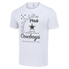 Dallas Cowboys Starter City Arch Team T-Shirt White | NFL