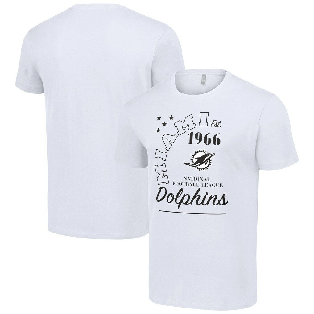 Miami Dolphins Starter City Arch Team T-Shirt White | NFL