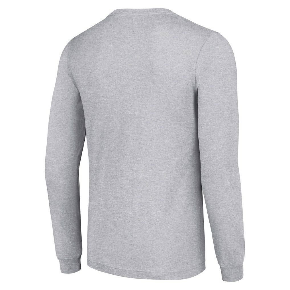 Washington Commanders Starter Color Scratch Long Sleeve T-Shirt Heather Gray | NFL