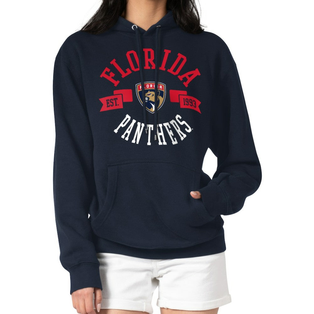 Florida Panthers G-III 4Her by Carl Banks Women's City Graphic Fleece Pullover Hoodie - Navy - NHL