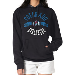 Colorado Avalanche G-III 4Her by Carl Banks Women's City Graphic Fleece Pullover Hoodie - Black - NHL