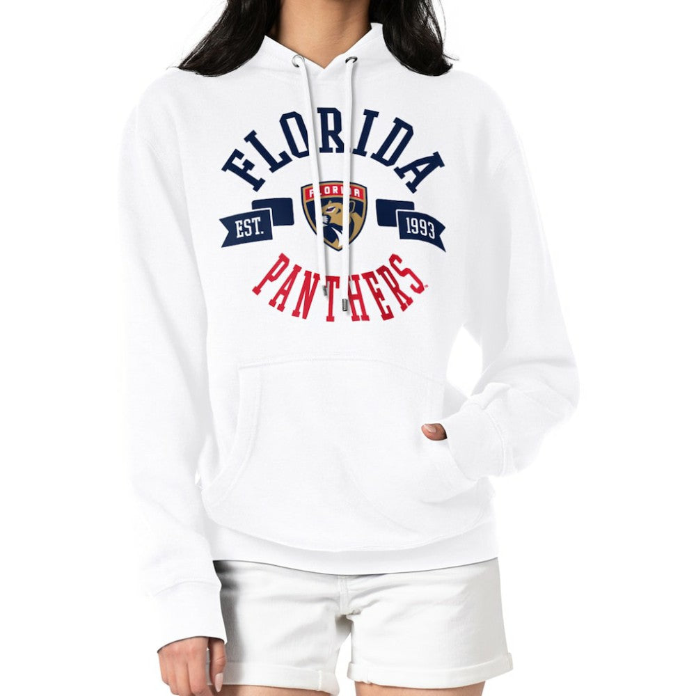 Florida Panthers G-III 4Her by Carl Banks Women's City Graphic Fleece Pullover Hoodie - White - NHL