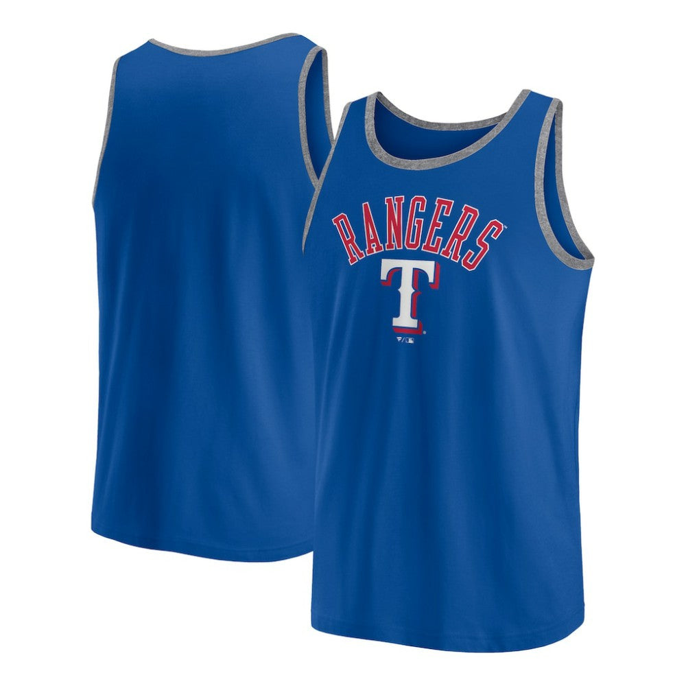Texas Rangers Fanatics Bet Tank Top - MLB