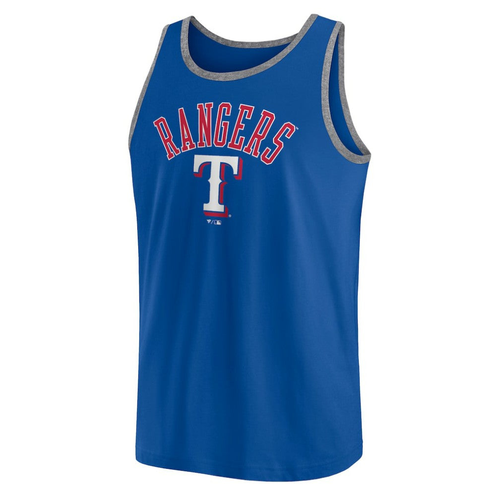 Texas Rangers Fanatics Bet Tank Top - MLB