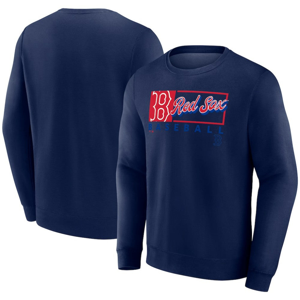 Boston Red Sox Fanatics Focus Fleece Pullover Sweatshirt - MLB
