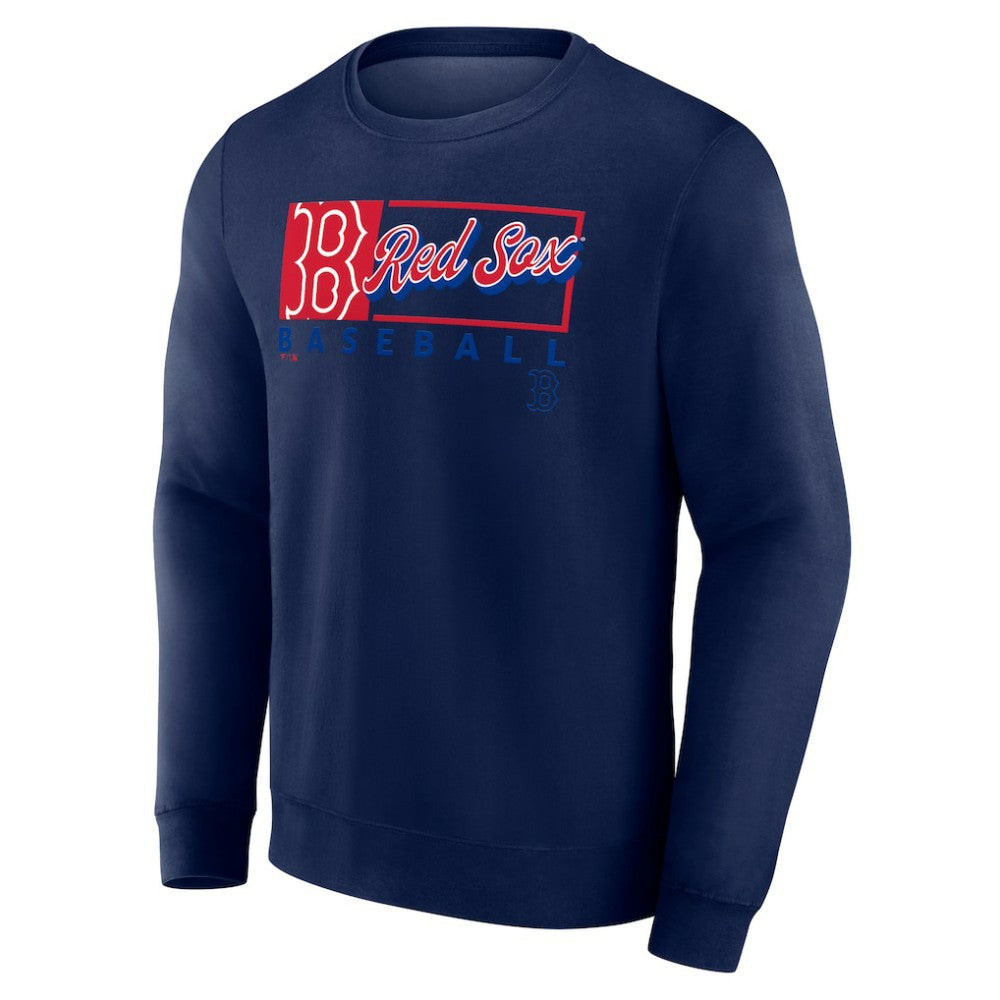 Boston Red Sox Fanatics Focus Fleece Pullover Sweatshirt - MLB