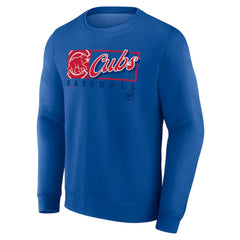 Chicago Cubs Fanatics Focus Fleece Pullover Sweatshirt - MLB