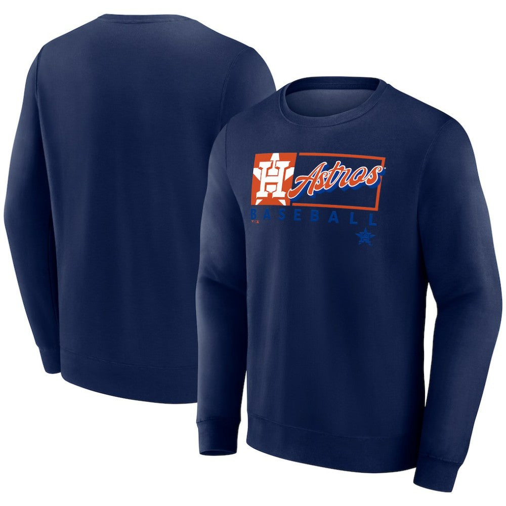 Houston Astros Fanatics Focus Fleece Pullover Sweatshirt - MLB
