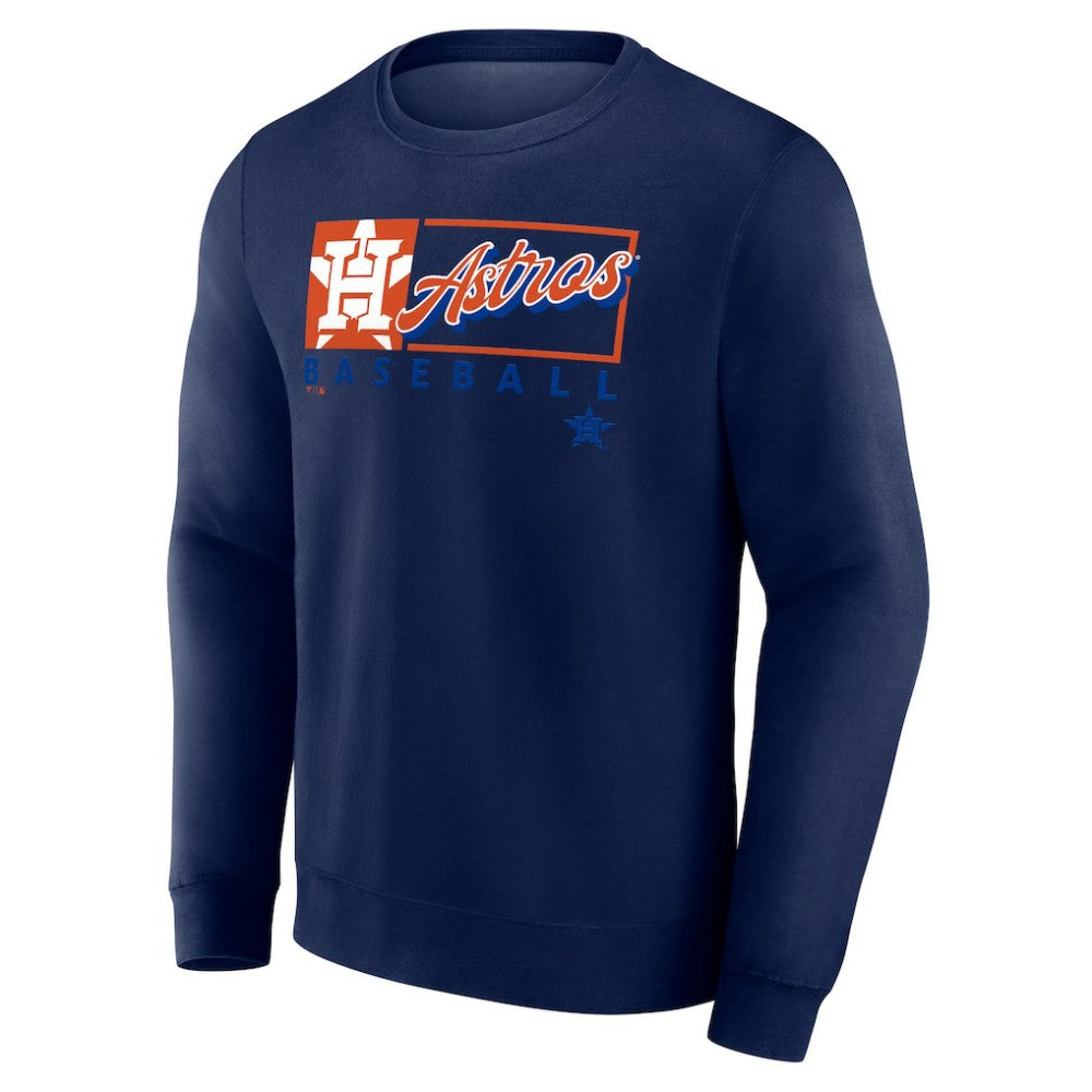 Houston Astros Fanatics Focus Fleece Pullover Sweatshirt - MLB