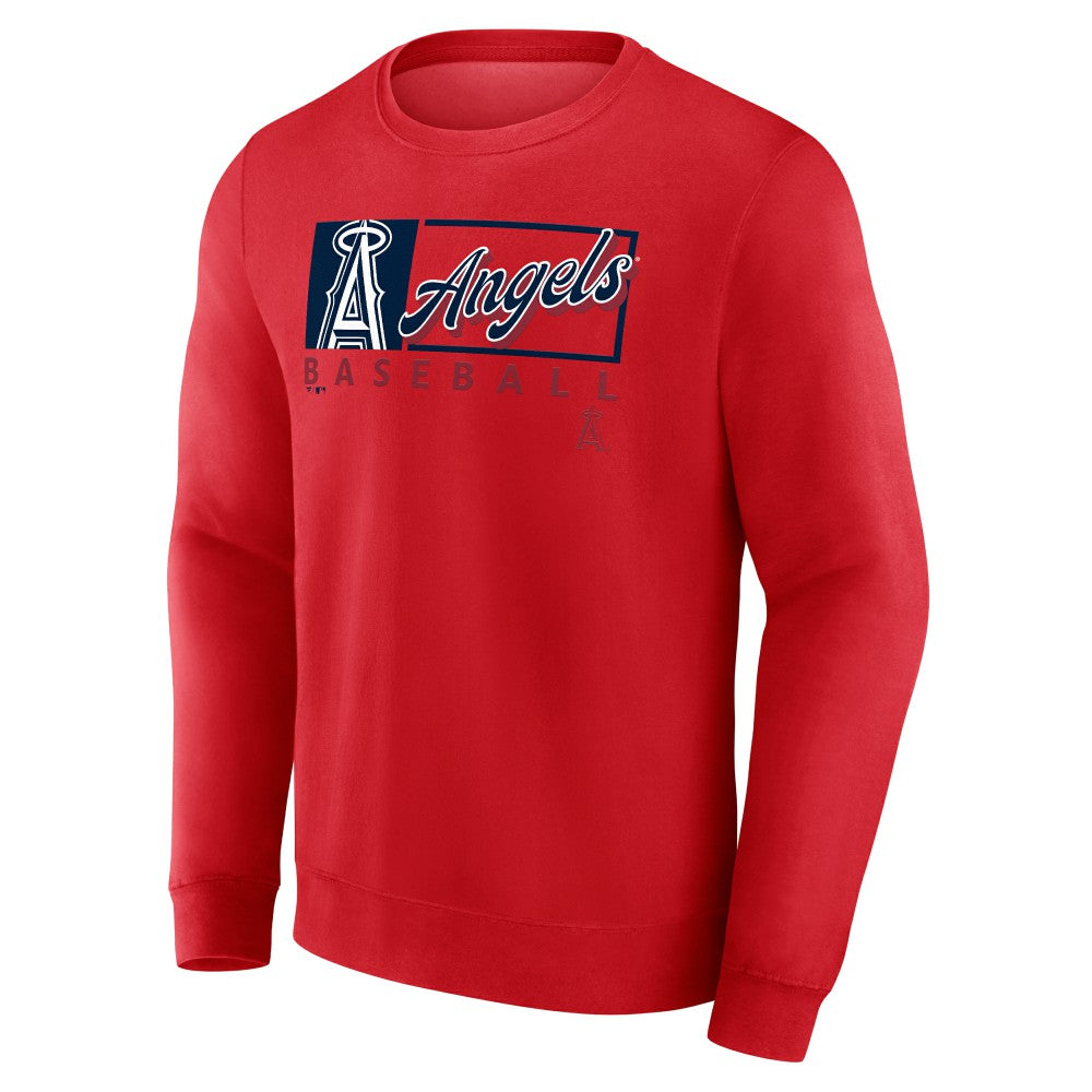 Los Angeles Angels Fanatics Focus Fleece Pullover Sweatshirt - MLB