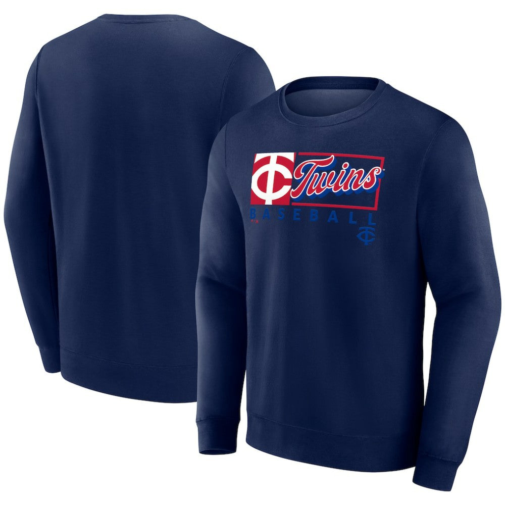 Minnesota Twins Fanatics Focus Fleece Pullover Sweatshirt - MLB