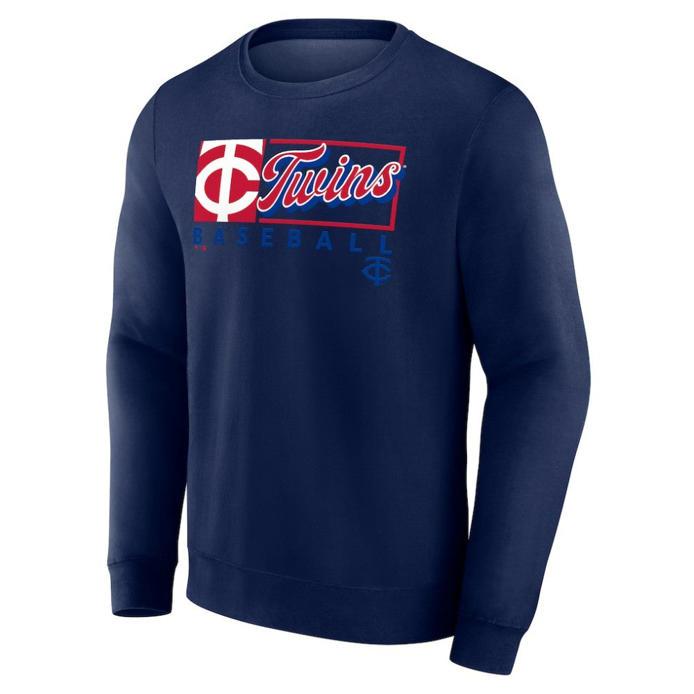 Minnesota Twins Fanatics Focus Fleece Pullover Sweatshirt - MLB