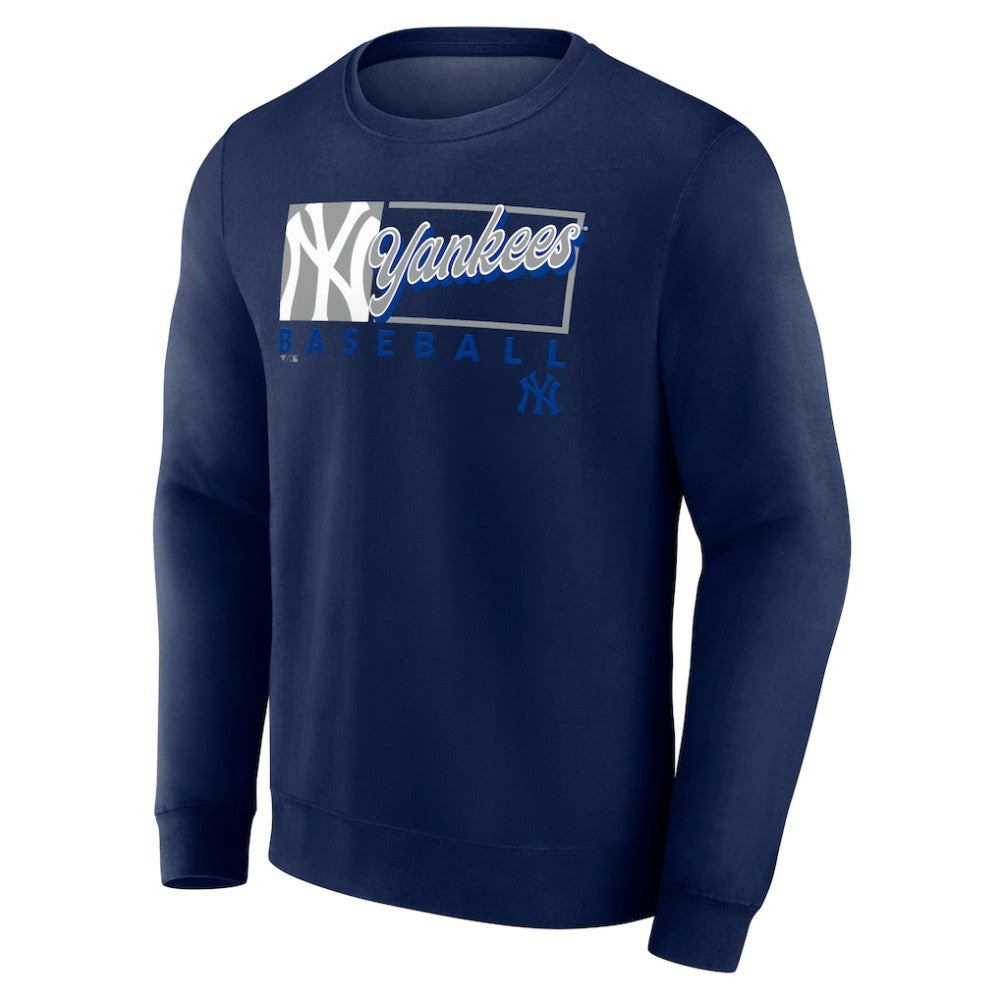New York Yankees Fanatics Focus Fleece Pullover Sweatshirt - MLB