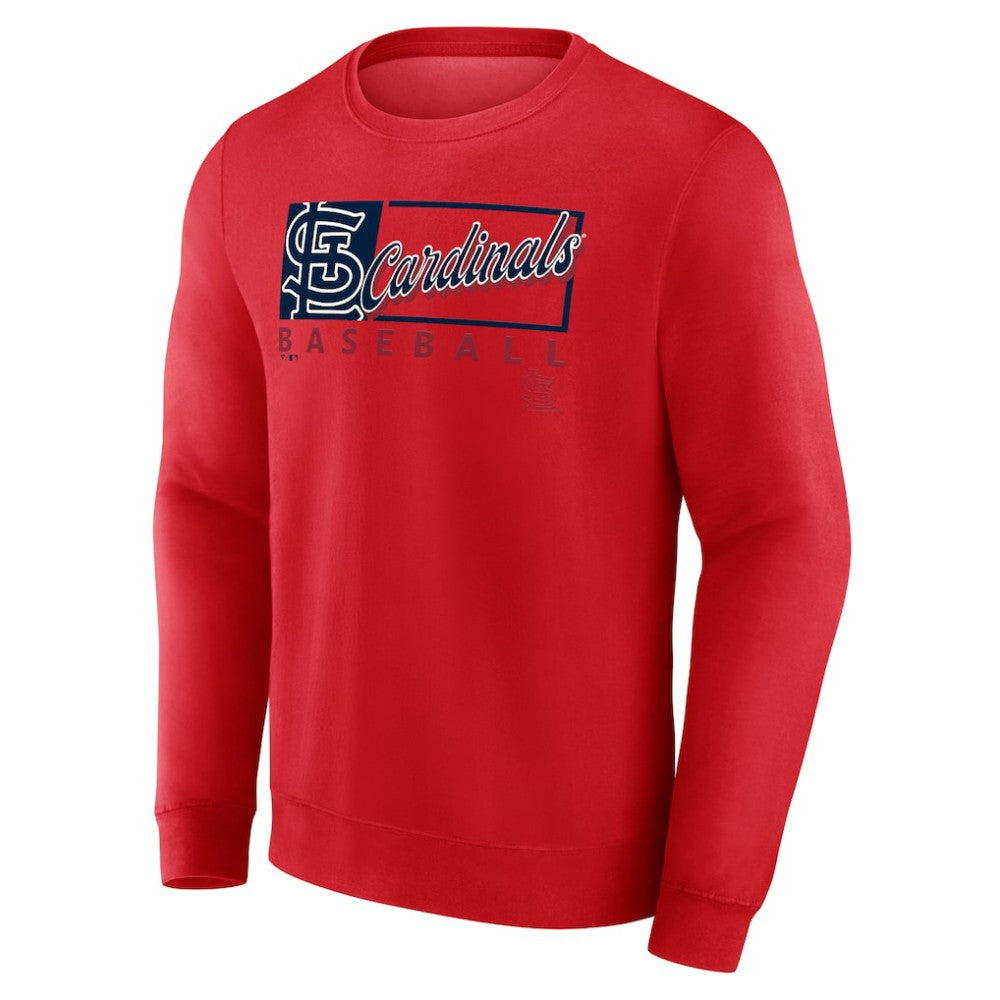 St. Louis Cardinals Fanatics Focus Fleece Pullover Sweatshirt - MLB