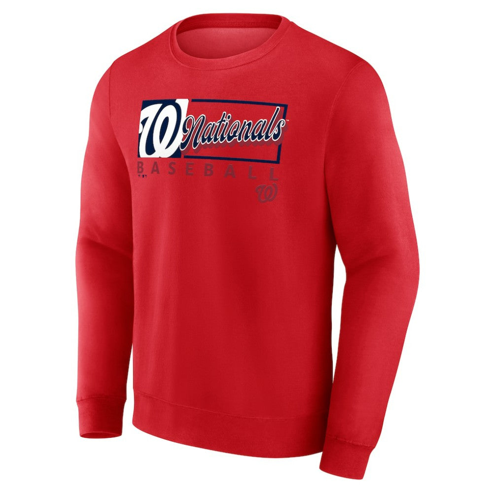 Washington Nationals Fanatics Focus Fleece Pullover Sweatshirt - MLB