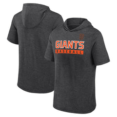 San Francisco Giants Fanatics Push Short Sleeve Pullover Hoodie - MLB