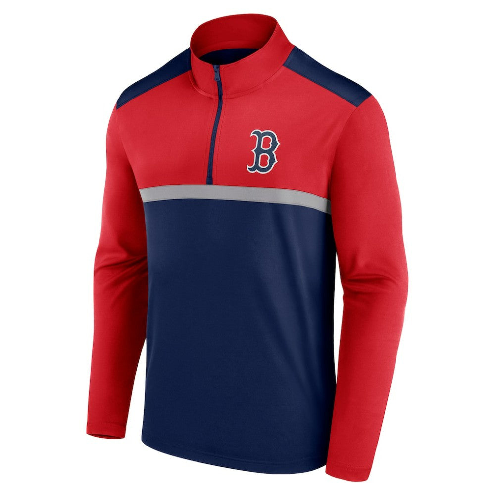 Boston Red Sox Fanatics Unstoppable Quarter-Zip Top - MLB