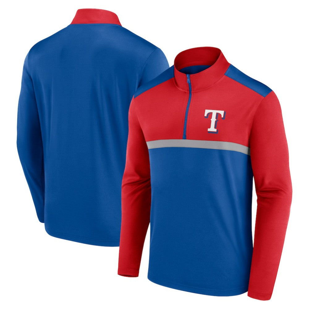 Texas Rangers Fanatics Unstoppable Quarter-Zip Top - MLB
