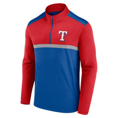 Texas Rangers Fanatics Unstoppable Quarter-Zip Top - MLB