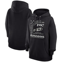 Carolina Hurricanes Starter Arch City Team Graphic Fleece Pullover Hoodie - Black - NHL